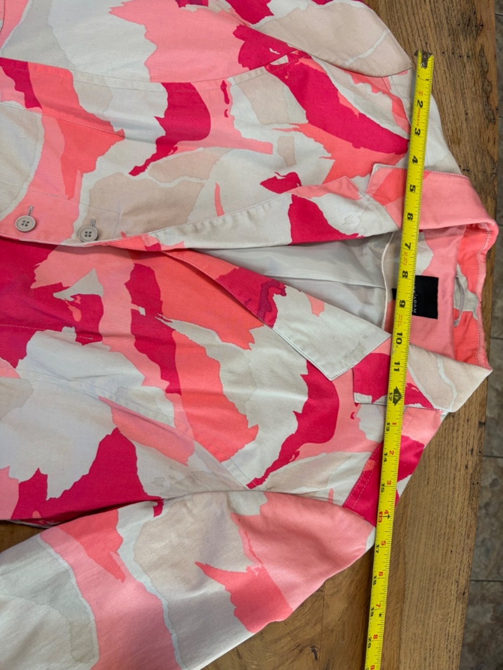 Mark Adam NY Pink Camo Jacket Size 44 (US Large) 💗 Statement Blazer - Picture 9 of 13